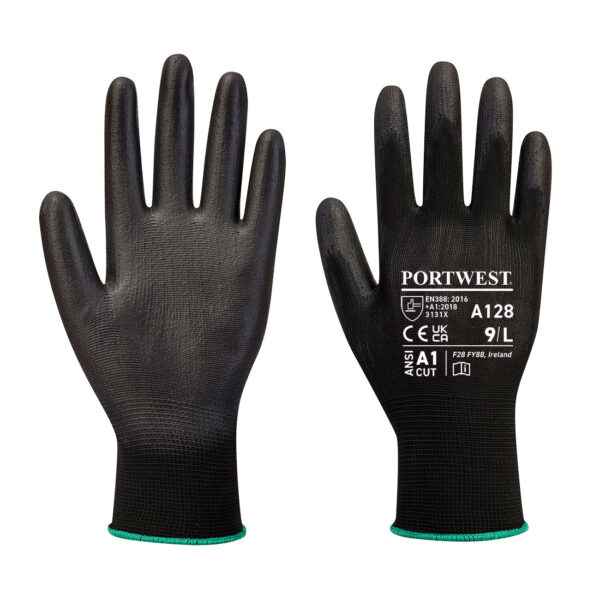 GANT ENDUIT PU PAUME SANS LATEX - PAQUET INDIVIDUEL