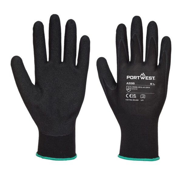 GANT DERMI-GRIP NPR15 NITRILE SABLÉ