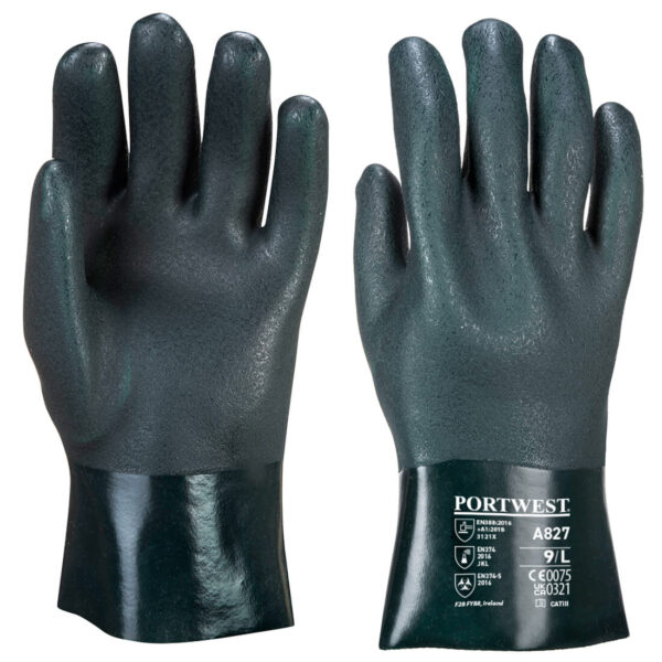GANT PVC 27CM DOUBLE TREMPAGE