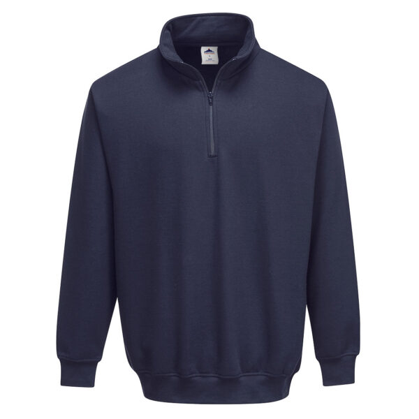SWEATSHIRT COL ZIPPÉ SORRENTO
