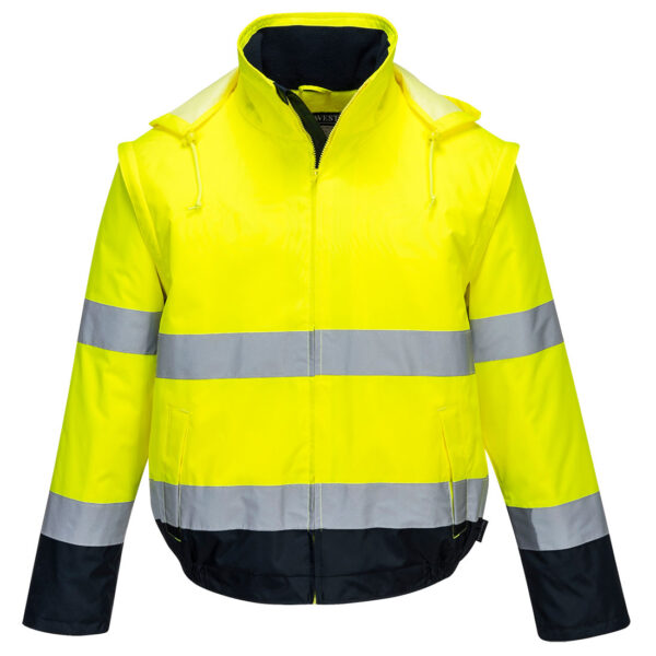 BLOUSON HV 2-EN-1 HV DOUBLÉ POLAIRE