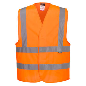 GILET HAUTE-VISIBILITÉ BAUDRIER DOUBLE CEINTURE