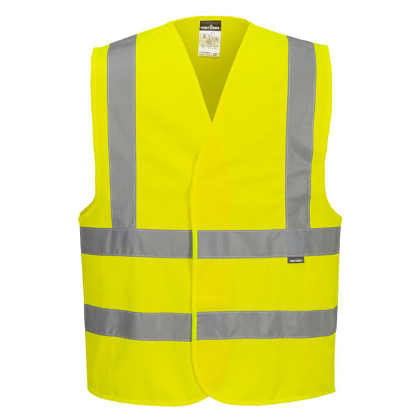 GILET HAUTE-VISIBILITÉ BAUDRIER DOUBLE CEINTURE