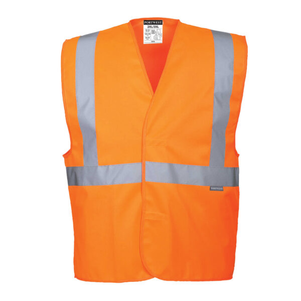 GILET À BANDES ET À BRETELLES HI-VIS