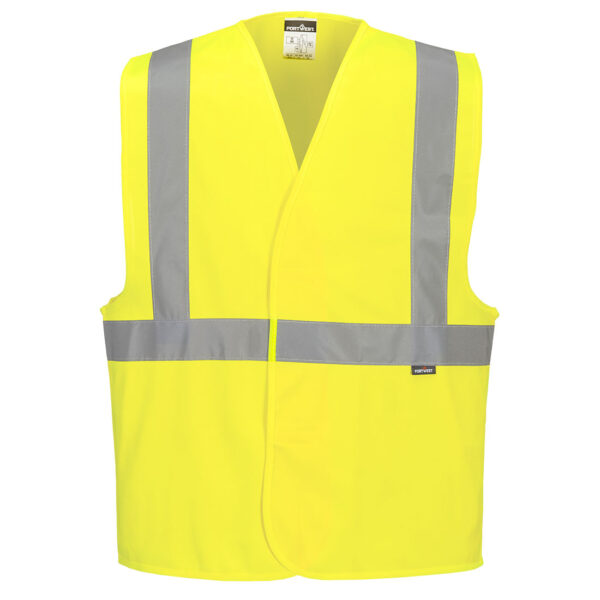 GILET À BANDES ET À BRETELLES HI-VIS