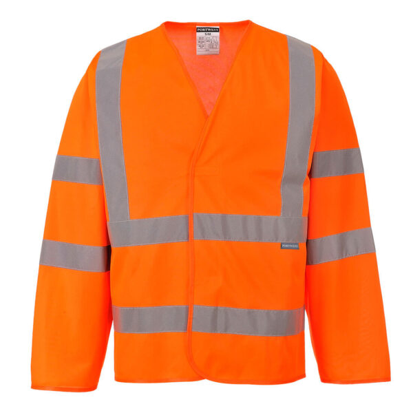 GILET 2 BANDES & BAUDRIER MANCHES LONGUES