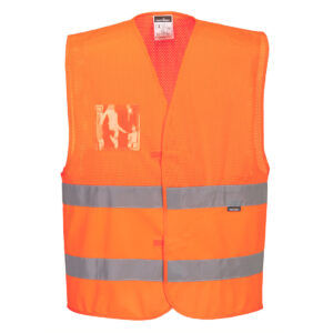 GILET HV SEMI-MAILLE