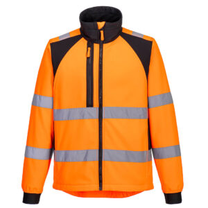 VESTE SOFTSHELL HAUTE VISIBILITÉ ECO WX2 (2 COUCHES)