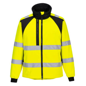 VESTE SOFTSHELL HAUTE VISIBILITÉ ECO WX2 (2 COUCHES)