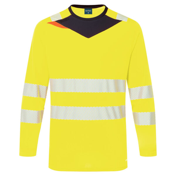 T-SHIRT DX4 HAUTE VISIBILITÉ ML