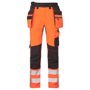 PANTALON DX4 HAUTE-VISIBILITÉ AVEC POCHES FLOTTANTES DÉMONTABLES