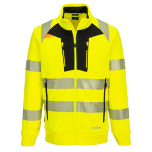 SWEAT ZIPPÉ À COL CHEMINÉE DX4 HI-VIS