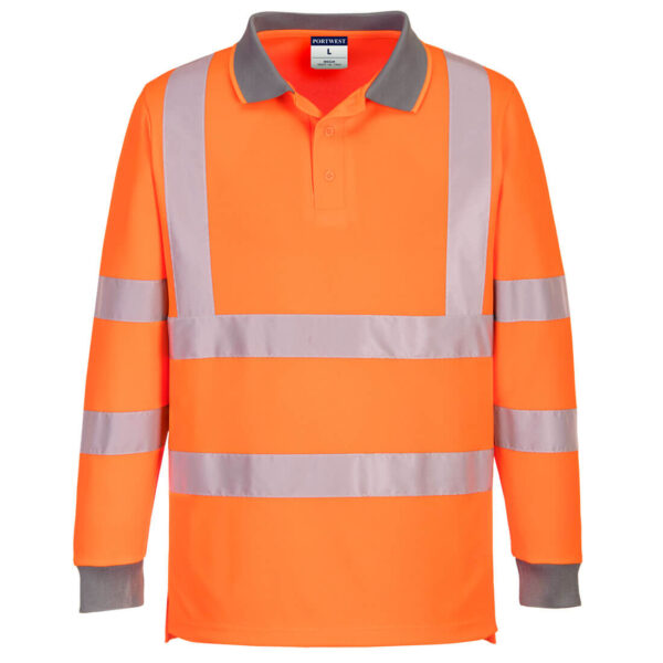 POLO ECO HAUTE VISIBILITÉ L/S (PACK DE 6)