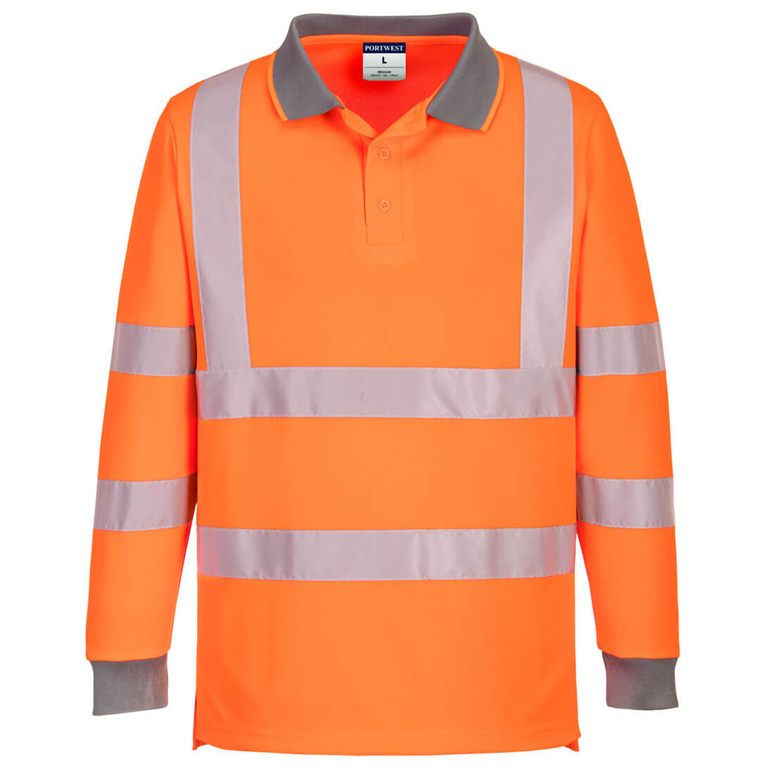 POLO ECO HAUTE VISIBILITÉ L/S (PACK DE 6)