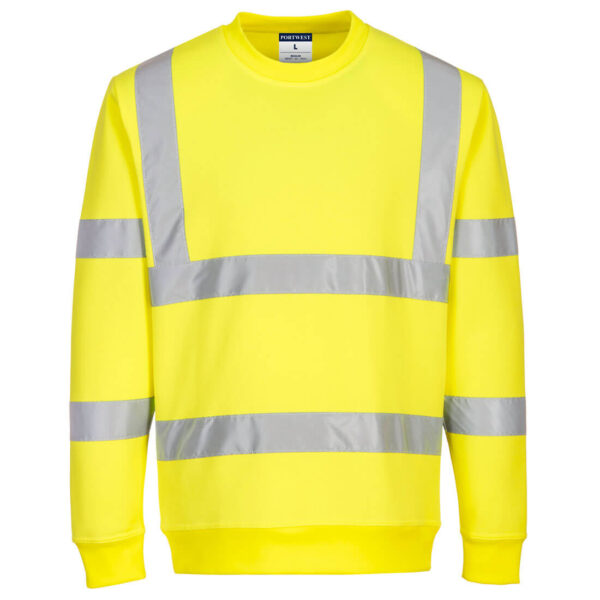 SWEATSHIRT ECO HAUTE VISIBILITÉ