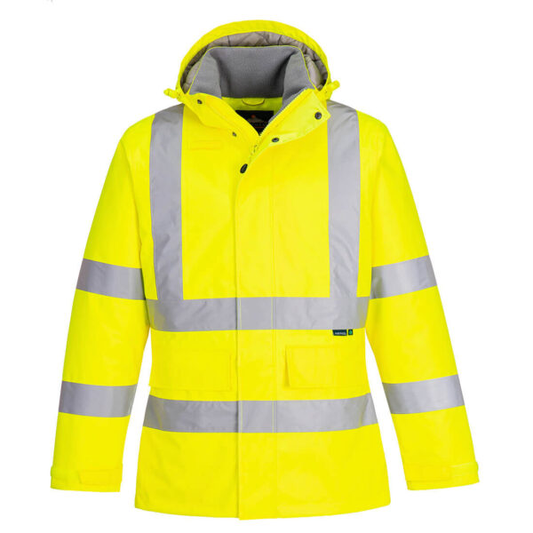 PARKA D'HIVER HAUTE VISIBILITÉ