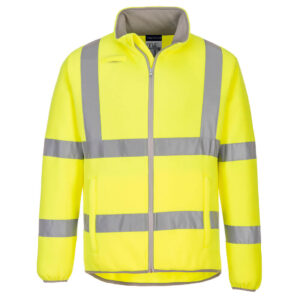 VESTE POLAIRE ECO HAUTE VISIBILITÉ