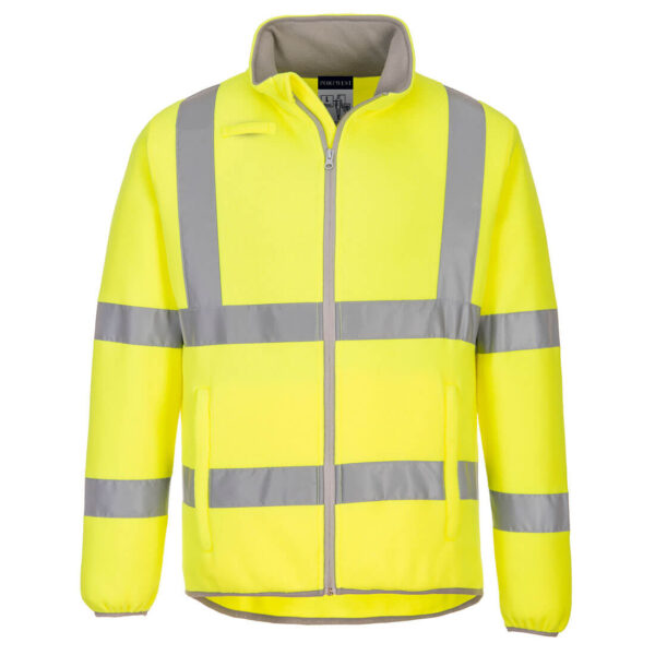 VESTE POLAIRE ECO HAUTE VISIBILITÉ