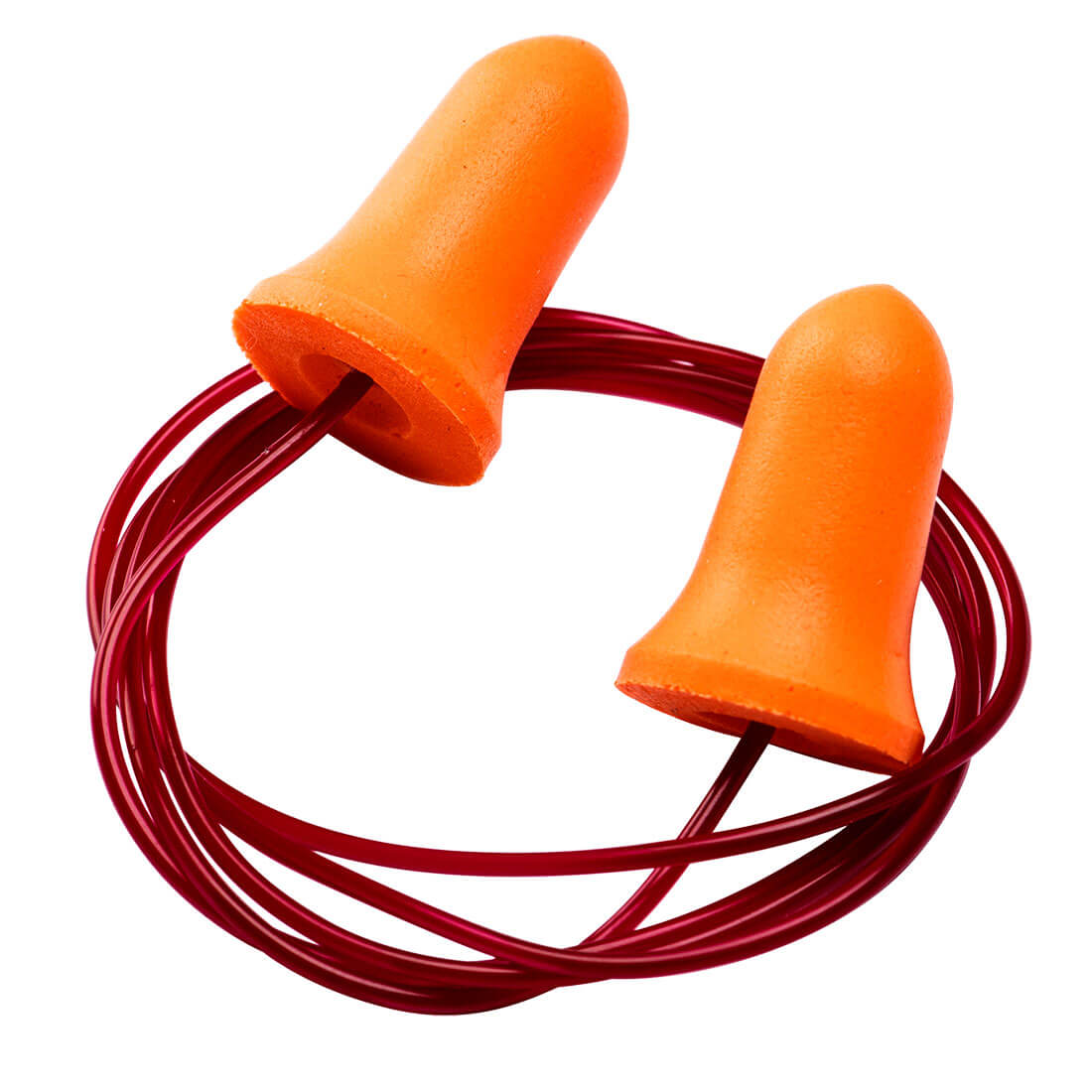 BOUCHONS D'OREILLE BELL CONFORT EN MOUSSE PU AVEC CORDON (200 PAIRES)