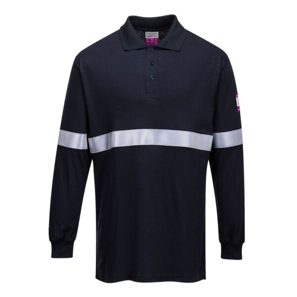 POLO ML MODAFLAME BANDE RÉTRO