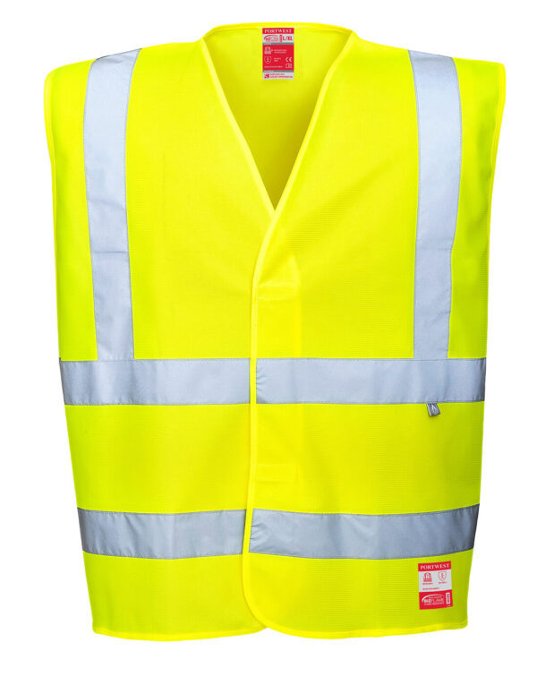 GILET HV ANTISTATIQUE ET FLAMME RÉSISTANT