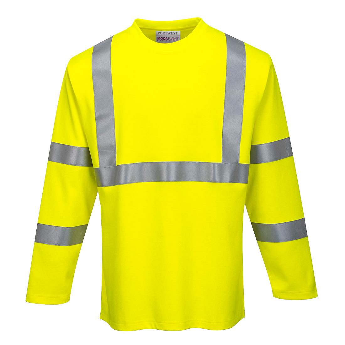 T-SHIRT À MANCHES LONGUES HAUTE VISIBILITÉ FR