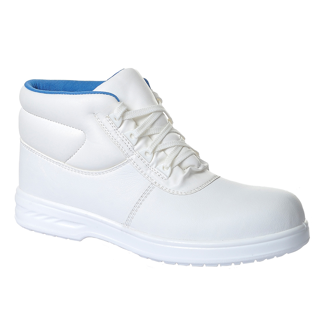 BRODEQUIN ALBUS À LACETS BLANC S2