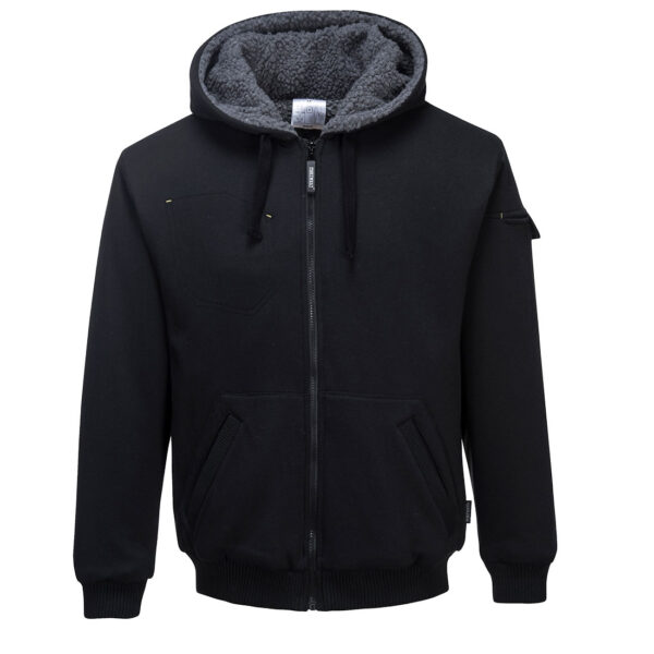 BLOUSON À CAPUCHE PEWTER