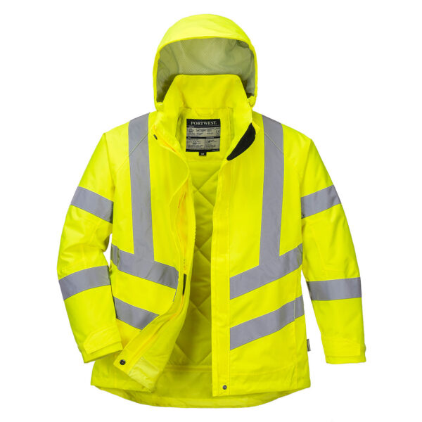 PARKA D'HIVER HAUTE VISIBILITÉ POUR FEMME