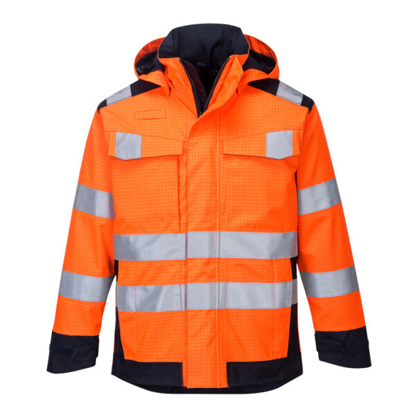 VESTE DE PLUIE DOUBLÉE MODAFLAME ARC ÉLECTRIQUE
