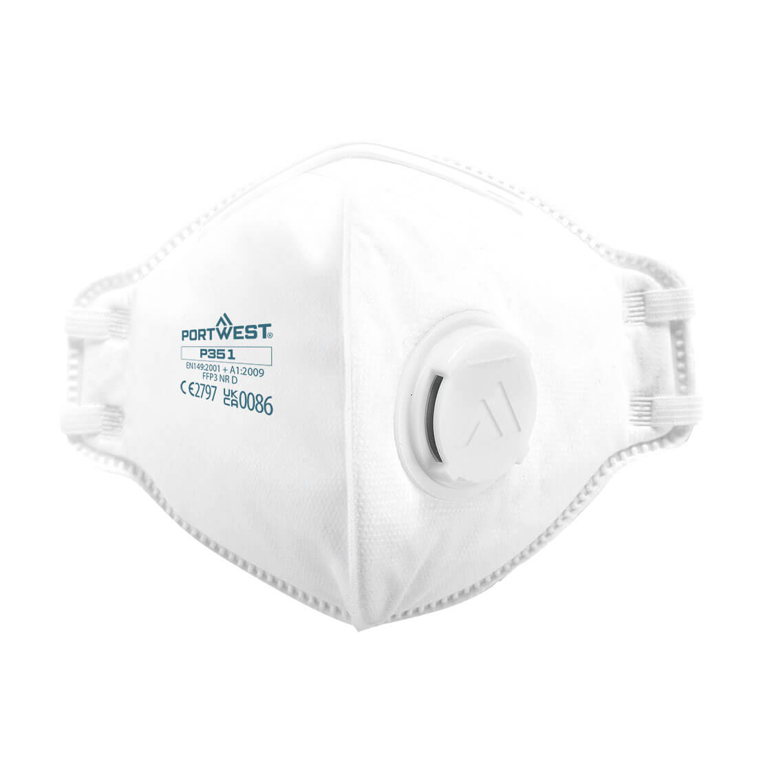 MASQUE FFP3 PLIABLE À VALVE DOLOMITE (20 PCS)
