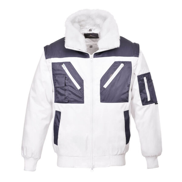 BLOUSON PILOTE BICOLORE