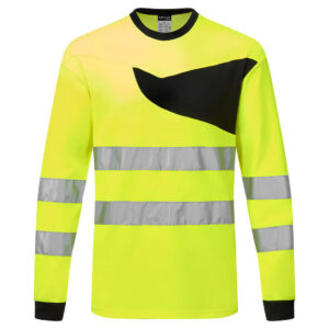 T-SHIRT HAUTE VISIBILITÉ MANCHES LONGUES PW2