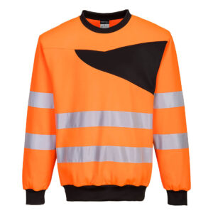 SWEAT-SHIRT HAUTE-VISIBILITÉ À COL ROND PW2
