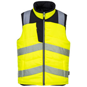 BODYWARMER RÉVERSIBLE HAUTE VISIBILITÉ PW3