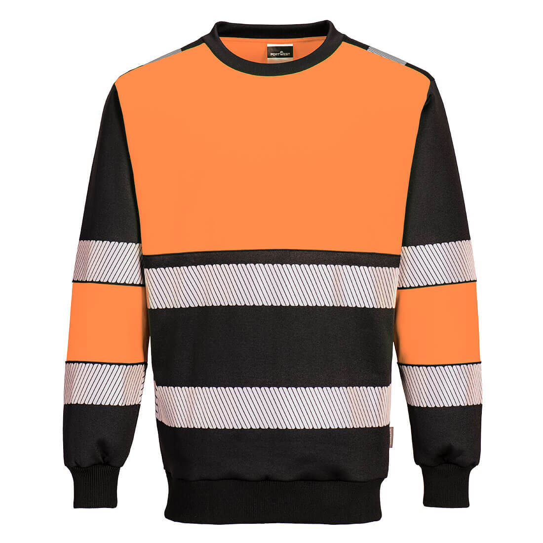 SWEAT-SHIRT PW3 H-VIS CLASS 1