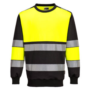 SWEAT-SHIRT PW3 H-VIS CLASS 1