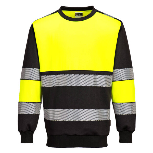 SWEAT-SHIRT PW3 H-VIS CLASS 1