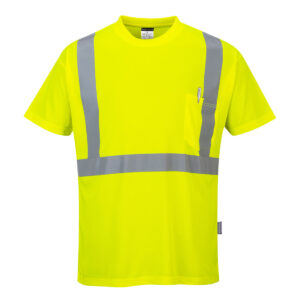 T-SHIRT HI-VIS POCKET