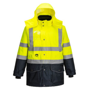 PARKA HAUTE-VISIBILITÉ 7-EN-1 TRAFFIC CONTRAST