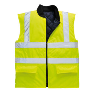 GILET HV RÉVERSIBLE