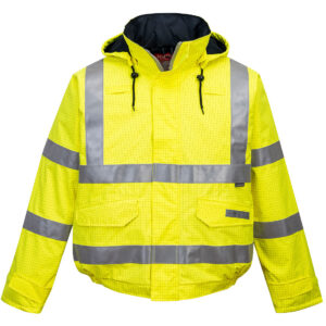 BLOUSON PILOTE HV PLUIE BIZFLAME ANTISTATIQUE ET FLAMME RETARDANT