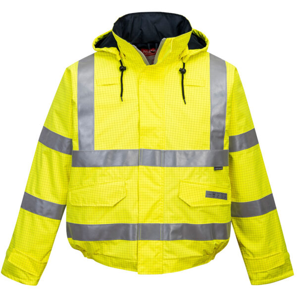 BLOUSON PILOTE HV PLUIE BIZFLAME ANTISTATIQUE ET FLAMME RETARDANT