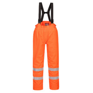 PANTALON BIZFLAME RAIN DOUBLÉ HI-VIS FR ANTISTATIQUE