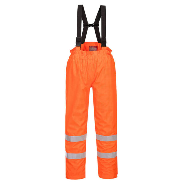 PANTALON BIZFLAME RAIN DOUBLÉ HI-VIS FR ANTISTATIQUE