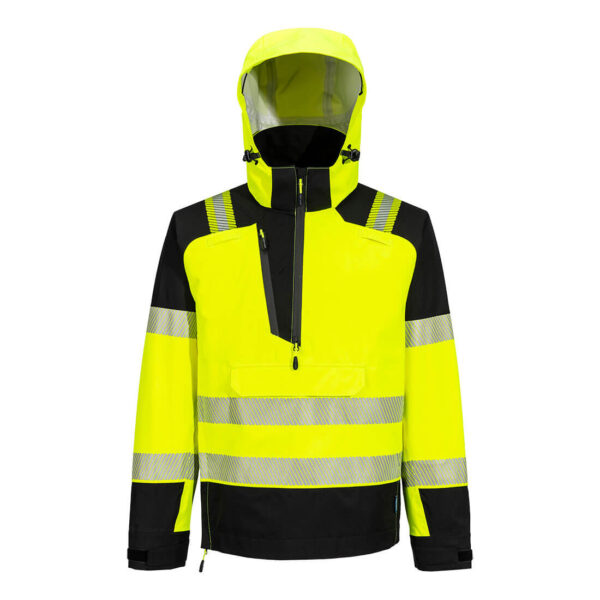 VESTE IMPERMÉABLE À CAPUCHE HAUTE VISIBILITÉ PW3 (3L)