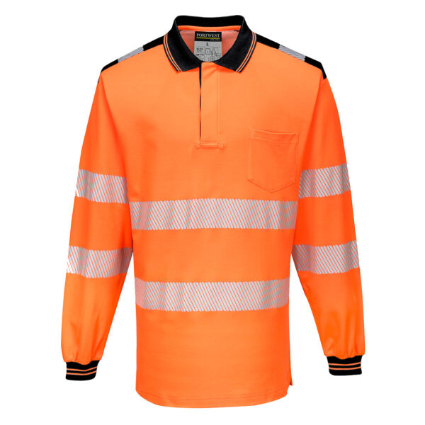 PW3 POLO HAUTE VISIBILITÉ ML