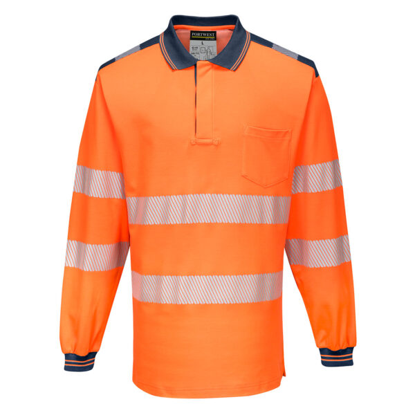 PW3 POLO HAUTE VISIBILITÉ ML