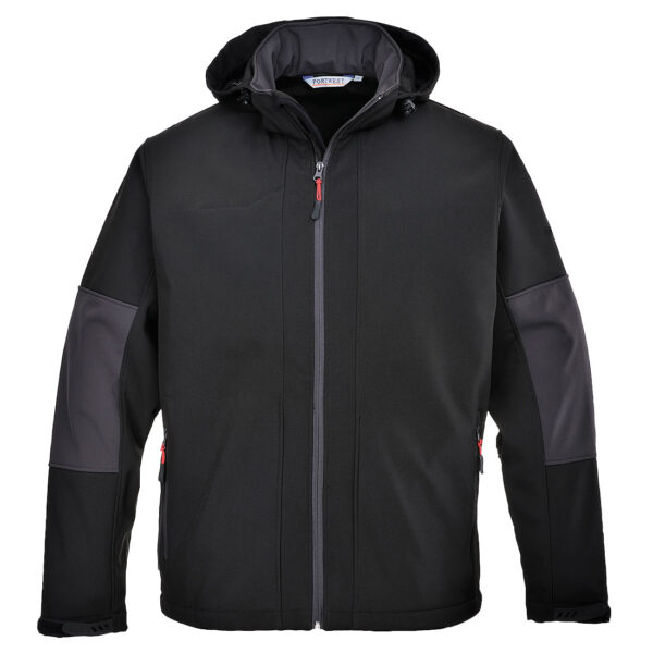 SOFTSHELL AVEC CAPUCHE (3 COUCHES)