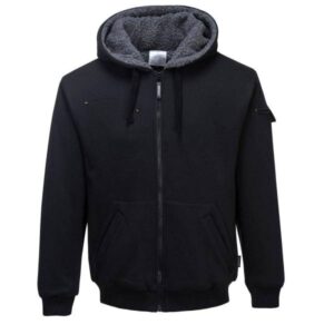 Blouson à capuche Pewter Noir